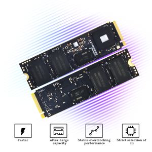 قرص صلب <span class=keywords><strong>M</strong></span>.<span class=keywords><strong>2</strong></span> 2280 PCIE Gen4*4 NVME بسرعة تصل إلى 5000 ميجابايت/ثانية، سعات 256 جيجا و512 جيجا و1 تيرا و<span class=keywords><strong>2</strong></span> تيرا، لترقية أجهزة الكمبيوتر المكتبية والمحمولة للألعاب - Product Image 2