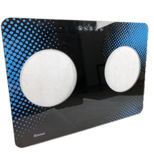 Factory Wholesale Heat Resistance <strong>Gas</strong> Stove Covertops Black Panel <strong>Gas</strong> Stove Top Spatter-proof Glass Panel Commercial <strong>Hob</strong> <strong>Cover</strong> - Product Image 1