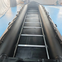 Bateau pneumatique personnalisable de 7 m pour 20-30 personnes avec moteur hors-bord, modèle 2026, dernière version
