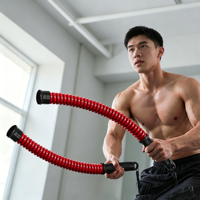 Ensemble de cordes de combat sans corde, cordes d'entraînement lestées sans fil, équipement de gym portable pour la maison, entraînement complet du corps et renforcement musculaire