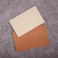 Patch en cuir PU lavable à coudre de haute qualité avec logo en relief personnalisé pour vêtements sacs chapeaux chaussures accessoires de vêtement gratuits