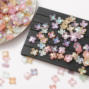 Wholesale <b>Acrylic</b> Factory Petal Flower Tray Accessories Handmade Materials Diy Antique Accessories - Product Image 1