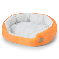 Coussin pour animaux de compagnie en peluche chaude, vente en gros d'usine, lit doux pour chiens et chats