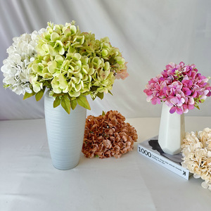 Flores Artificiales de Hortensia Longxiang de 7 Cabezas, Estilo Francés, Decoración para Bodas, Decoración del Hogar - Product Image 3