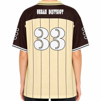 Maillots de football américain personnalisés avec logo OEM, unisexes, grandes tailles, en polyester mesh à séchage rapide, uniformes d'équipe avec design patchwork
