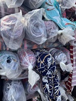 Lot de tissu en polyester spandex, tissu tricoté fdy