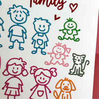 Fustelle in Metallo AAGU per Scrapbooking, Decorazione Album Fotografici, Creazione di Biglietti, Fai-da-Te, Artigianato per Familiari