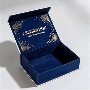 FX Luxury Eco-Friendly Folding Gift <b>Box</b> Magnetic Closure Custom Logo Rigid Paper Packaging Recyclable Green <b>Black</b> <b>Cardboard</b> - Product Image 2