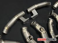 Kit de tuyauterie d'intercooler en titane brut de haute qualité SPEEDWINNER Factory OEM pour Nissan GTR35 3.8T V6 VR38DETT 2007- Présent