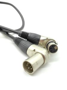 直角XLR 3ピン男性用バナナ金メッキ4mmプラグケーブルオートバイ用自動車XLRバナナスピーカーハーネスアンプ - Product Image 6