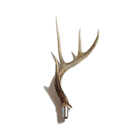 Kit de montage Euro Antler cerf de Virginie-Décoration murale rustique pour affichage de trophée de chasse