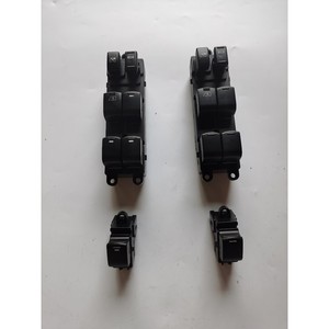สวิตช์ควบคุมหน้าต่าง 254012FJ08 สำหรับเวนูเซีย D50 R50 R50X แผงควบคุมประตูรถยนต์ไฟฟ้าสีดำ - Product Image 1