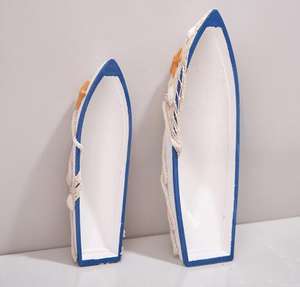 Barco Mediterráneo adornos de estilo marino modelo de barco creativo artesanías <span class=keywords><strong>barcos</strong></span> <span class=keywords><strong>piratas</strong></span> configurar pequeños <span class=keywords><strong>barcos</strong></span> de madera - Product Image 3