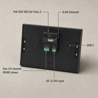 Q7S Tablet PC Android 7 Inci untuk Pemasangan di Dinding, Panel Sentuh PoE, Layar Kontrol Bangunan Pintar, Wi-Fi 6, 2 GB 16 GB OEM