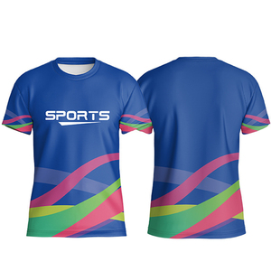 เสื้อยืดวิ่งมาราธอนแบบกำหนดเอง เสื้อทีมกีฬา แห้งเร็ว ระบายอากาศได้ดี แขนสั้น ผ้าตาข่าย เสื้อเชิ้ตวัฒนธรรม - Product Image 1
