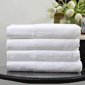 пакистан полотенце из хлопка Suppliers-Высококачественные толстые впитывающие белые большие полотенца для ванной, Пакистан, 100% хлопок, 70x140