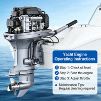 Moteur hors-bord écologique de 60 CV |   Faibles émissions et fonctionnement silencieux |   Idéal pour les yachts de luxe et les bateaux familiaux |   Longue durée de vie