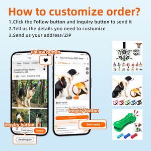 KINYU Premium Nylon cane giocattolo eco-friendly grande razza aggressivo masticatori su misura colore e Logo fabbrica diretta - Product Image 6