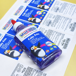 Papel de Arte de alta densidad, pegatina personalizada, impresión de transferencia de cuatro colores, etiquetas reciclables impermeables a prueba de aceite - Product Image 6