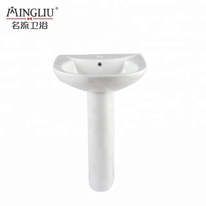 Set de baño <span class=keywords><strong>barato</strong></span> completa de cerámica sanitarios inodoro y <span class=keywords><strong>lavabo</strong></span> combinación - Product Image 6
