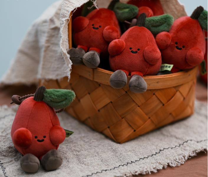 Porte-clés Pomme en Cire