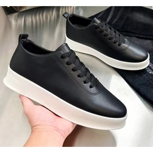 Baskets de sport montantes pour hommes, design de luxe, à lacets, imperméables, haute qualité, légères, décontractées, pour la marche et le skateboard, collection automne - Product Image 2