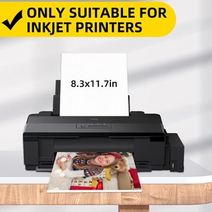Feuilles magnétiques imprimables 8.3x11.7 "/feuilles magnétiques flexibles/aimant brillant Non adhésif faire réfrigérateur Photo pour imprimante à jet d'encre - Product Image 3