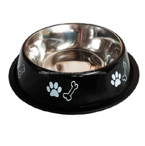 Tazón de acero inoxidable para perros y gatos, cuenco de diseño elegante de excelente calidad para perros y gatos - Product Image 2