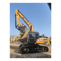Excavatrice Sany 215c d'occasion en excellent état, prix avantageux, 21 tonnes avec moteur et pompe
