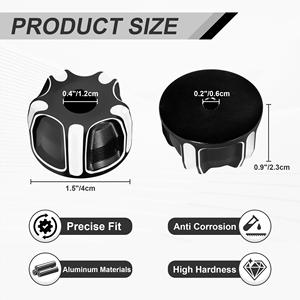 Embouts de bandes de poignée de guidon pour <span class=keywords><strong>Can</strong></span> <span class=keywords><strong>Am</strong></span> <span class=keywords><strong>Ryker</strong></span> Rally Edition Sport Ace 2019-2024 <span class=keywords><strong>Accessoires</strong></span> décoratifs de moto en aluminium - Product Image 2