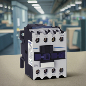 คอนแทคเตอร์ Chint <span class=keywords><strong>NC1</strong></span> ซีรีส์ 220V AC 3 เฟส 25A 50/60Hz รุ่น <span class=keywords><strong>NC1</strong></span>-<span class=keywords><strong>2510</strong></span> <span class=keywords><strong>NC1</strong></span>-3210 แบบติดตั้งบนราง Din สำหรับระบบอัตโนมัติในอุตสาหกรรม - Product Image 3