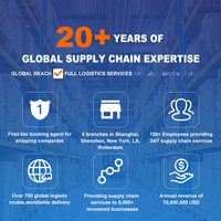 Services de logistique de transitaire porte-à-porte express Chine Émirats Arabes Unis Arabie Saoudite Agent maritime ferroviaire aérien pour produits FCL