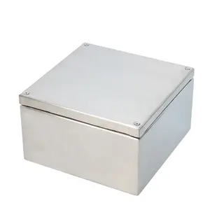 MJ-Box IP66 Standard Kunden spezifische Außenwand halterung Wasserdichtes Edelstahl gehäuse Schalttafel