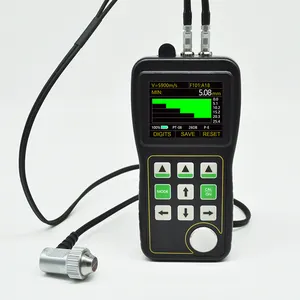 Ut4000 siêu âm đo độ dày Màn hình màu thời gian thực A/b-scan thông qua-lớp phủ siêu âm đo độ dày