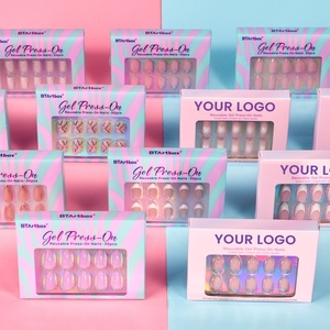 Uñas Postizas Acrílicas de Alta Calidad al por Mayor con Marca Privada, Uñas Francesas de Gel Suave Personalizadas, Proveedor de Uñas Postizas - Product Image 1