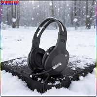 Nuevos Auriculares con Cable Transfronterizos con Interfaz de 3.5 mm y Micrófono Externo para Computadora Portátil