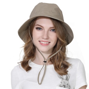 In Stock Hot Sale Summer Outdoor Nylon Fancy Colorful Blank Wide Brim Adjustable Fisherman Cap Custom logo <strong>Funky</strong> <strong>Bucket</strong> <strong>Hat</strong> - Product Image 2