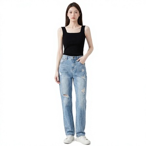 Women Knitted Square Collar Sleeveless <b>Tank</b> <b>Top</b> Casual Solid Color <b>Black</b> Crop <b>Top</b> - Product Image 1