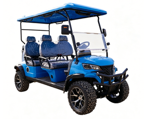 <span class=keywords><strong>Voiturette</strong></span> de golf électrique 72V homologuée pour la route, certifiée CE, 4 places, personnalisation complète disponible - Product Image 2