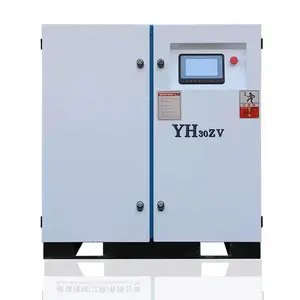 Compresor de aire de tornillo YH30zv, 22kW, compresores industriales de frecuencia Variable con imán permanente