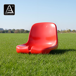 مقعد ملعب عالي الجودة من مادة PP مسند ظهر متوسط كرسي بلاستيكي مقاوم للماء ومقعد ملعب ثابت لملعب كرة القدم - Product Image 4