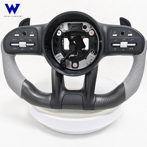 Volante Mejorado de Fibra de Carbono Compatible con Mercedes Benz 809 <span class=keywords><strong>Clase</strong></span> C <span class=keywords><strong>E</strong></span> S W205 W206 W213 W222 W223 W463 AMG, Listo para Instalar - Product Image 2