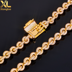 Mens Engraved <b>Chains</b> Wholesale 8mm Rolo Link <b>Chain</b> Necklace with Blank <b>Name</b> Plate for Laser Gold Bar Necklace - Product Image 6