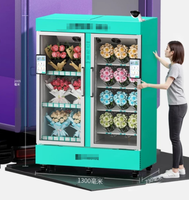 Distributeur Automatique de Fleurs Fraîches – Armoire Florale Libre-Service avec Paiement par Code QR et Surveillance – Capacité 520L/1000L
