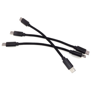 Premium Portable Nylon Braided Short 1M USB Type C USB Type C PD 3A 60W Fast Charging Data Sync <strong>Cable</strong> <strong>for</strong> Mobile Phone <strong>Computer</strong> - Product Image 5