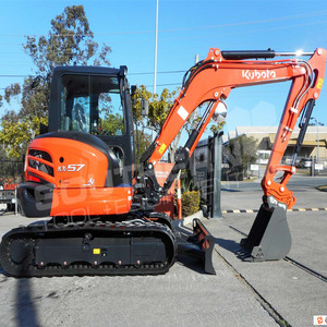 Máquina de segunda mano Kubota, miniexcavadora <span class=keywords><strong>pequeña</strong></span> de tamaño más pequeño, de tamaño más pequeño, de horas de trabajo más bajas, en venta, de la empresa Kubota, de 2 a 3 años - Product Image 2