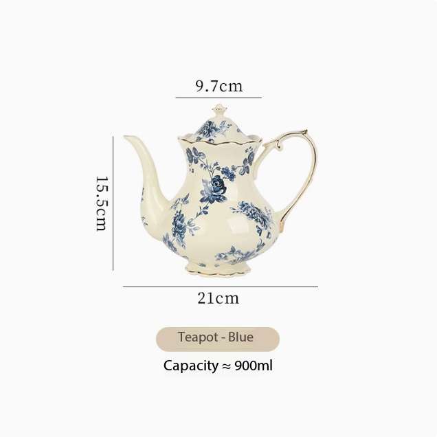 Blue orchid palace pot - 201-300ml