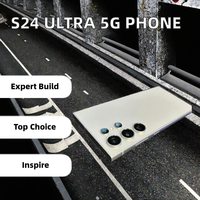 Smartphone S24 Ultra 5G à succès – Écran OLED 6,8 pouces 120 Hz 4K, 12 Go RAM + 512 Go ROM, S-Pen, Deca Core, 108 MP, Android 13
