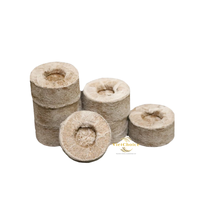 Pellets de coco compressés écologiques Vietchoice pour la germination des graines, 100% tourbe de coco naturelle, milieu de culture