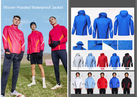 Veste d'uniforme d'équipe de football d'hiver bon marché double couche imperméable veste de sport d'extérieur à capuche enfants adultes logo personnalisé